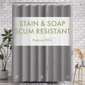AmazerBath Extra Long Shower Curtain Liner, 72x84 Plastic Shower Curtain Liner by AmazerBath