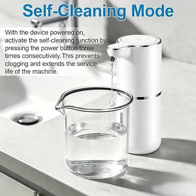 2 Pack Automatic Soap Dispenser, Automatic Liquid Soap Dispenser Touchless - Image 3