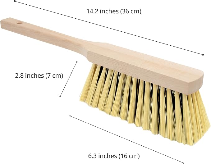 Cleaning Brush, 14.2'' Hand Broom - Image 2