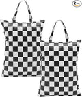 Ohocut Checkered 2 Pcs Large Travel Laundry Bags by Ohocut