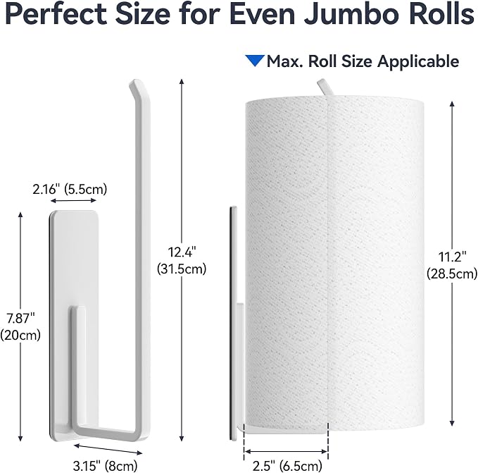 Heavy-Duty Magnetic Paper Towel Holder - Image 3