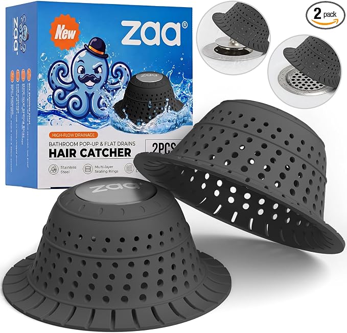 Shower Drain Hair Catcher Bathtub Drain Strainer Sink Drain Protector | by zaa