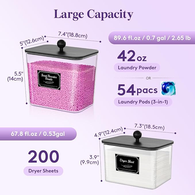 Lifewit Laundry Pods Container - Image 2