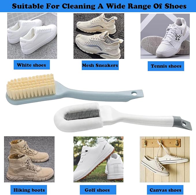 Shoe Cleaning Brushes Sneaker Cleaner Brush Soft Bristle Shoes Scrubber - Image 5