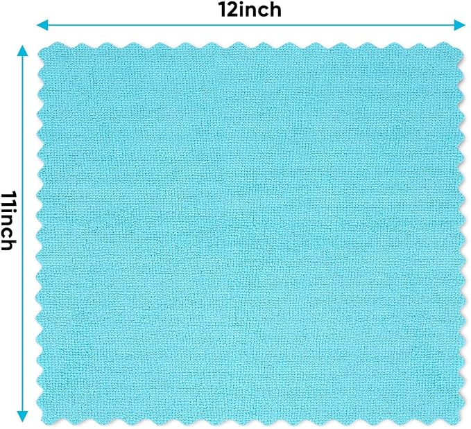 Orighty Microfiber Cleaning Cloth, 400 Pack Highly Absorbent Cleaning Rags - Image 5