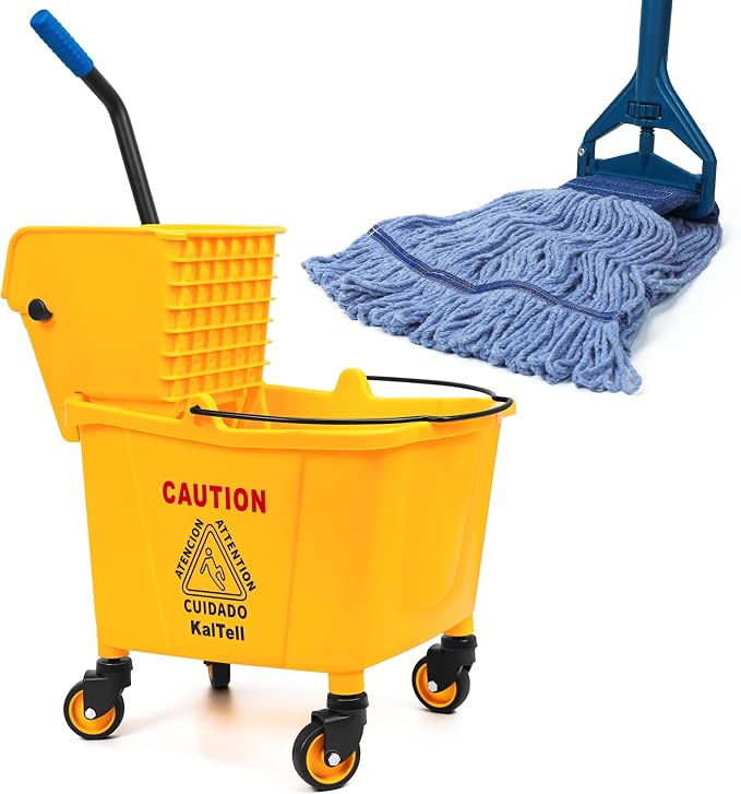 35 Quart Commercial Mop Bucket by KalTell