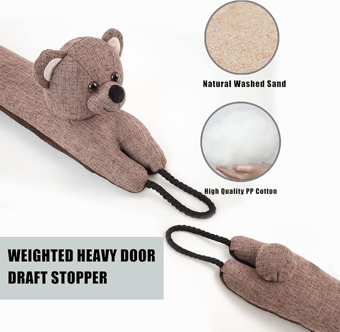Under Door Draft Stopper Decorative Wind Stopper 42 inch - Image 4