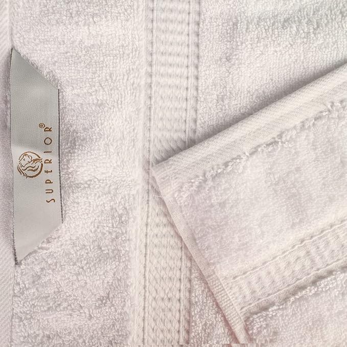 SUPERIOR Egyptian Cotton Plush & Absorbent, Hand Towel Set of 4, Cream | Quick - Image 6