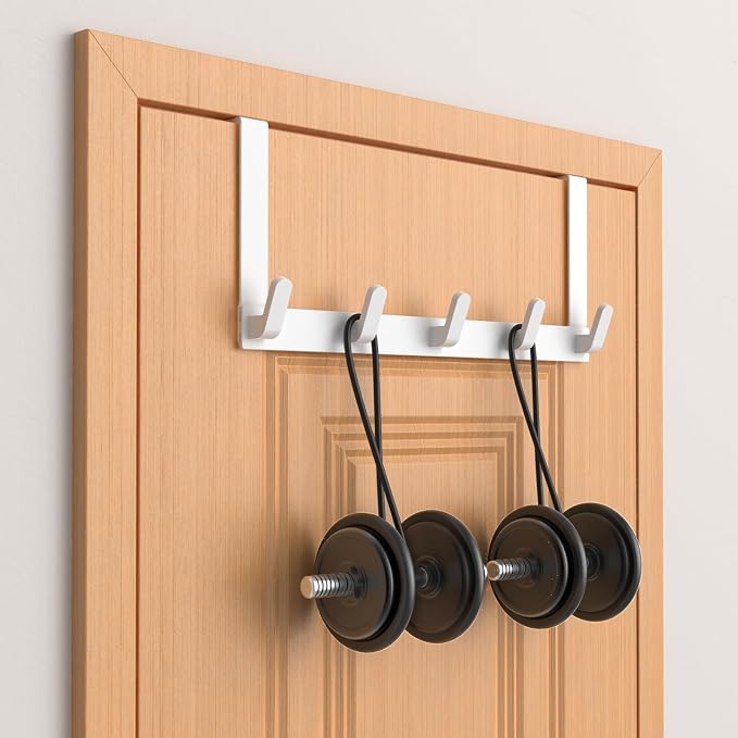 Over The Door Hooks Hanger, Heavy Duty Rack - Image 6