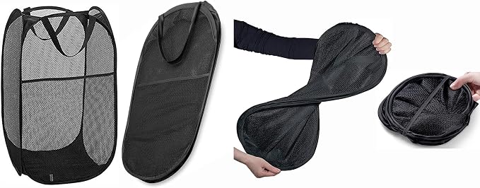 Mesh Pop up Laundry Hamper - Image 7