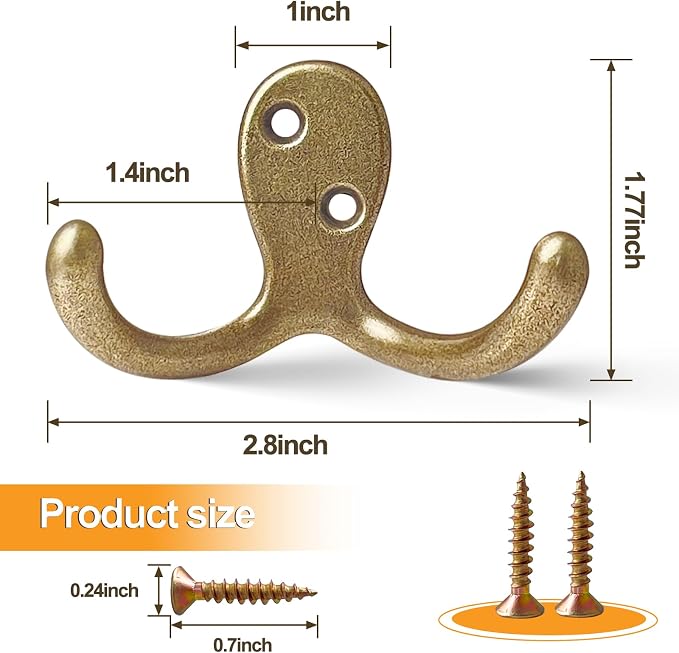 CBWLWJ 20 Pack Coat Hooks Wall Hooks - Image 6