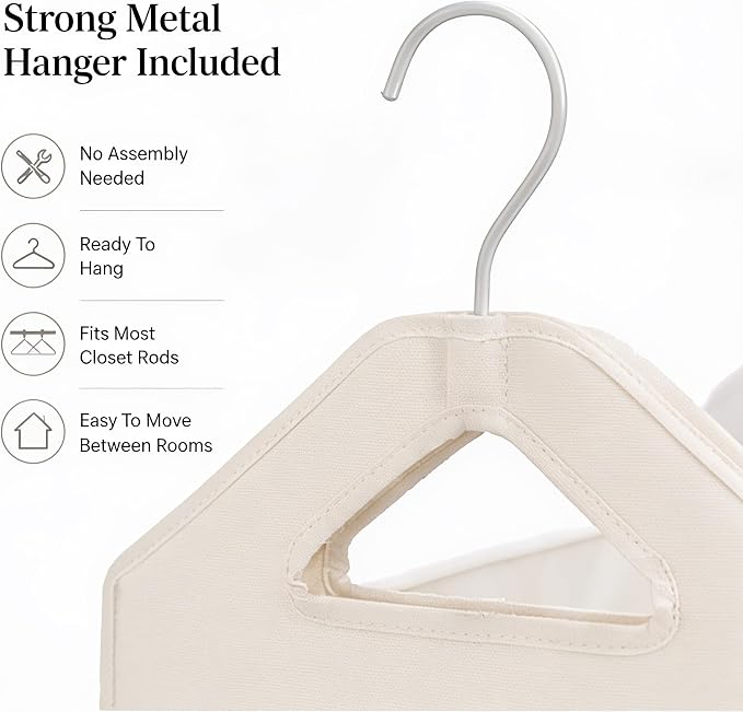 TFLC Hanging Laundry Hamper bag, Portable Clothes Hampers - Image 7