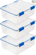 IRIS USA 3-Pack 26.5 Qt Storage Bins by IRISUSA