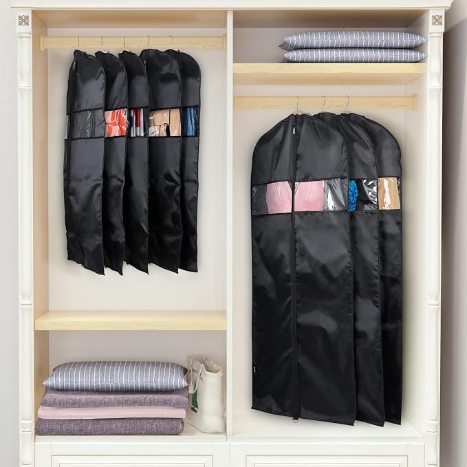 Univivi Garment Bag Suit Bag for Storage and Travel, 43 Inch, Oxford Fabrics - Image 7