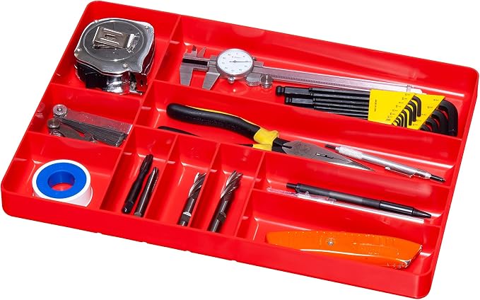 Ernst MFG 10 Compartment Drawer Organizer: Heavy Duty Stackable Tray - Image 7