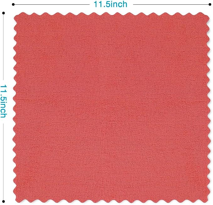Orighty Microfiber Cleaning Cloth Bulk, 200 Pack, 11.5x11.5 inch, Soft Highly - Image 6