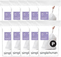 simplehuman Code P 200 Count Custom Fit Liners, Drawstring Kitchen Trash Bags by Unknown