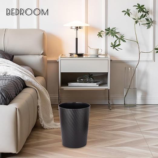UUJOLY Small Trash Can Wastebasket Garbage Can Container Bins - Image 4