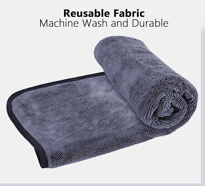 Shiny Cleaning Wipes Cloths, Shower Doors Drying Towels, Car Detailing Cloths - Image 6