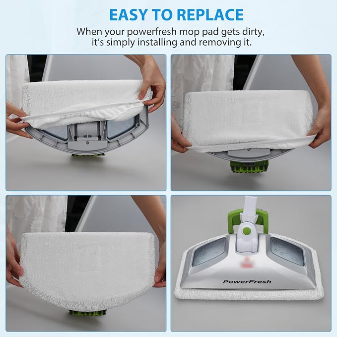 10 Pack Steam Mop Replacement Pads - Image 5