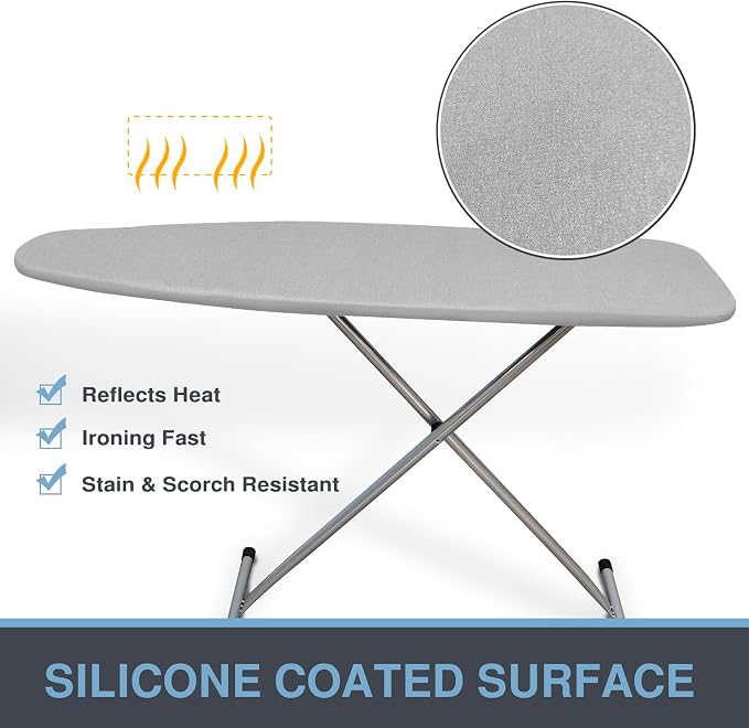 VividPaw Ironing Board Cover and Pad 18x49, Extra Wide, Thick Padding - Image 5
