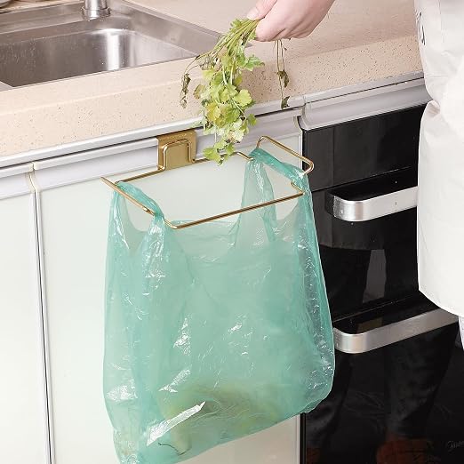 Large Stainless Steel Trash Bag Holder - Image 2