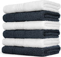 Cleanbear Extra Soft Wash Cloths Washcloths Set 6-Pack, 13 x 13 Inches | 100% by Cleanbear