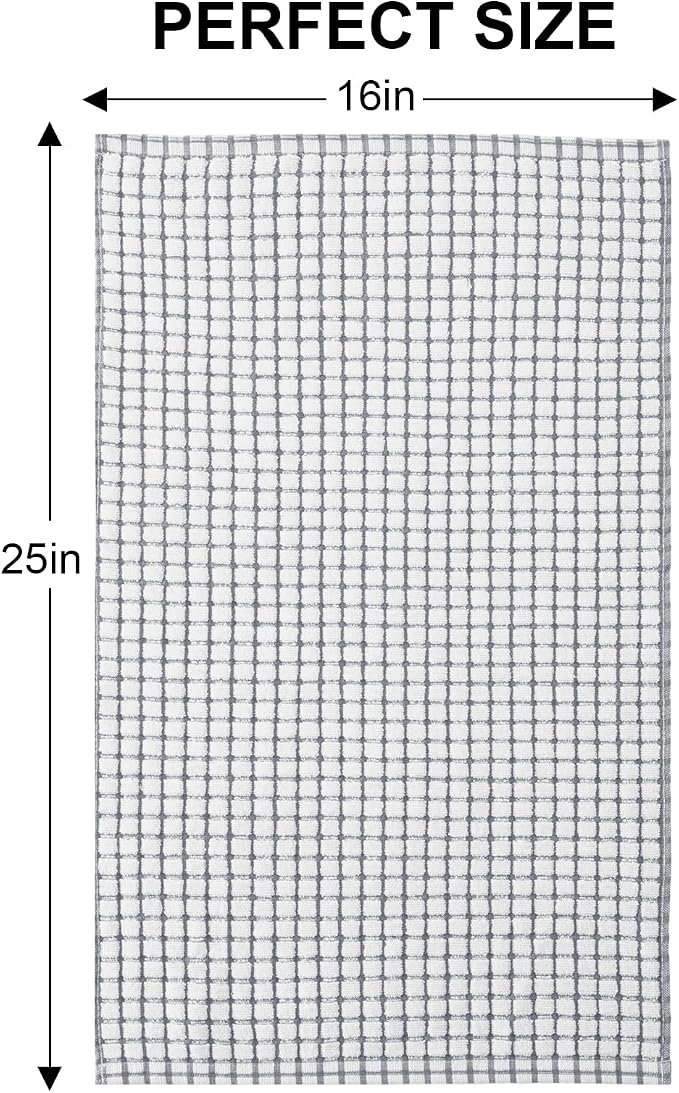Kitinjoy Cotton 24 Pack Terry Kitchen Towels - Image 5