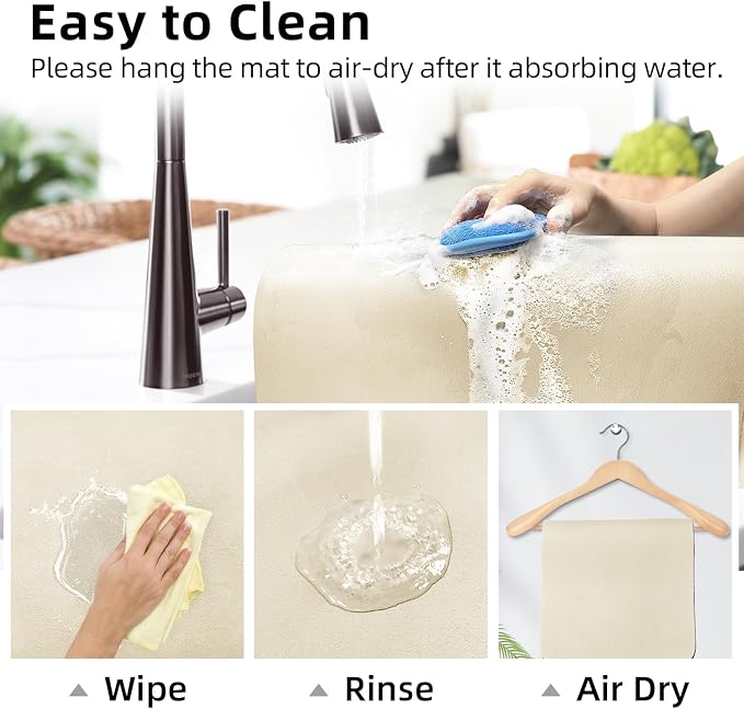 LOPNUR Extra Large Dish Drying Mat - Image 9
