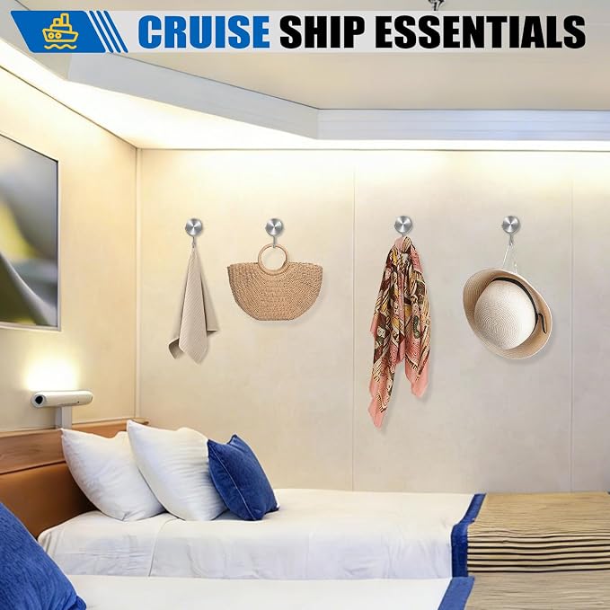 LOVIMAG Magnetic Hooks for Cruise Cabins 80Lbs 6 Pack - Image 2