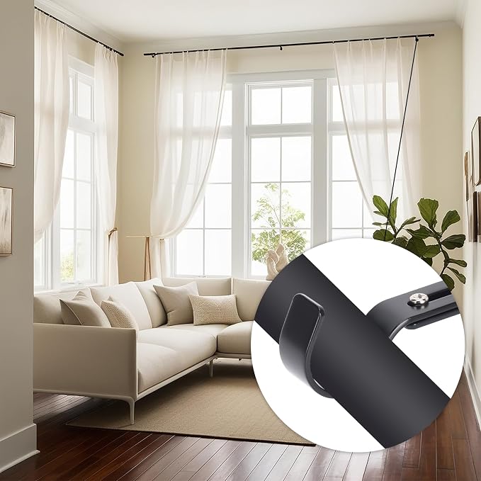 Premium Curtain Rod Brackets for Wall - Image 7