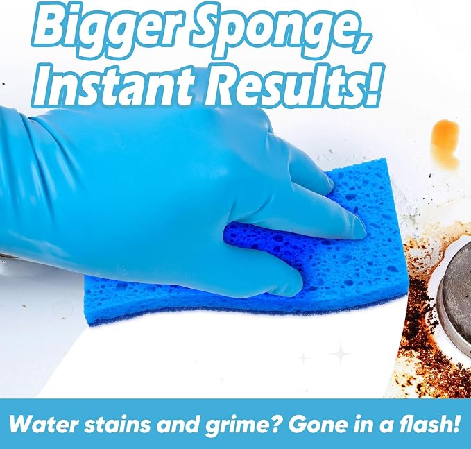 AIDEA XL Sponges Kitchen 12Count, Non-Scratch Scrub Sponges - Image 3