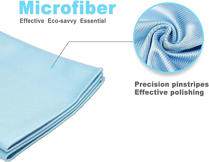 Window Cleaning Cloth, Glass Cleaning Cloth, Streaks Schatches Free. - Image 2