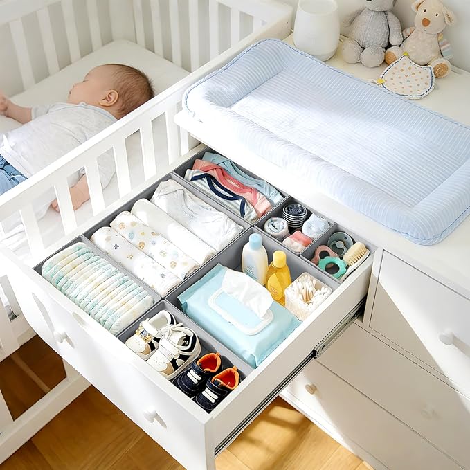 DIMJ Drawer Organizer Clothes 28 Pack - Image 3