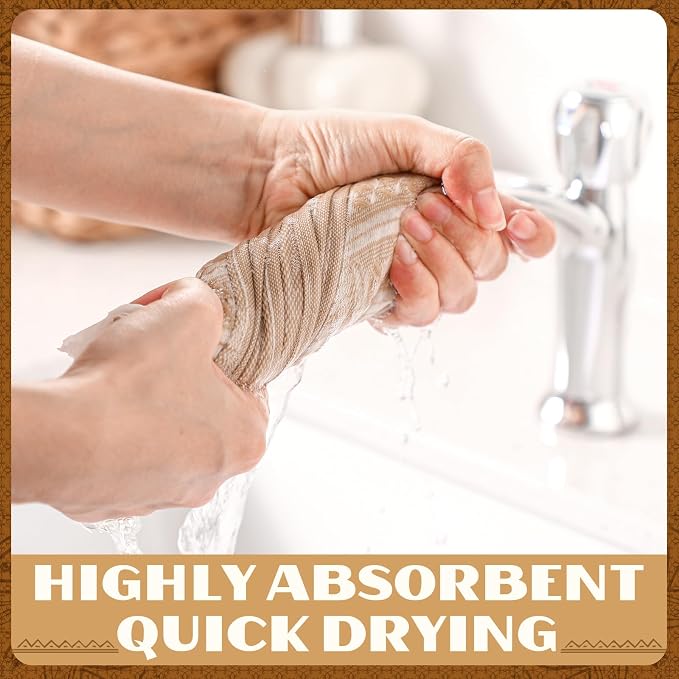 HunnmingRe 7 Pack Boho Hand Towel - Image 3