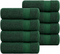 100% Cotton Hand Towels 18x28 Inches, 600 GSM, Soft & Absorbent by AmpleDecor