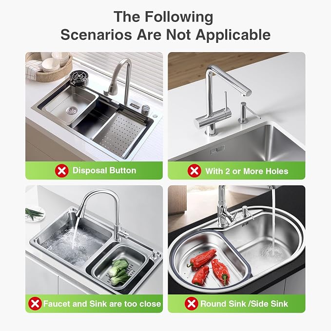 Premium Stone Faucet Mat for Kitchen Sink, 15.8" x 4" White | Quick Drying & - Image 9