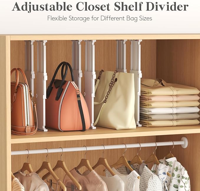 Lifewit 12 Pack 4" High Drawer Dividers, Adjustable Drawer Organizer Clothes | - Image 12