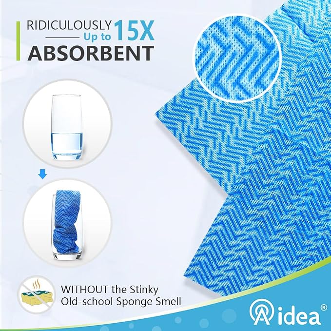AIDEA Cleaning Wipes, Domestic Wipes, Dish Cloths | Cleaning Rags Dish Cloths - Image 3
