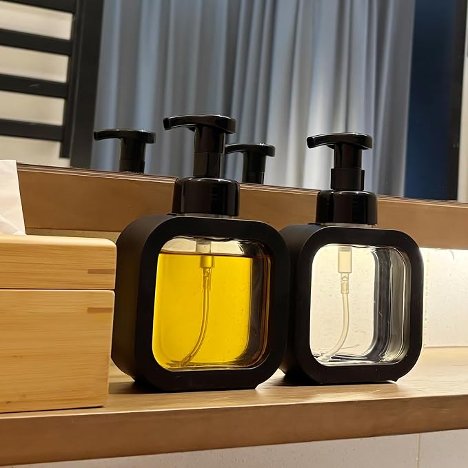 Foaming Soap Dispenser, 300ml Plastic Refillable Foaming Hand Soap Dispenser - Image 7