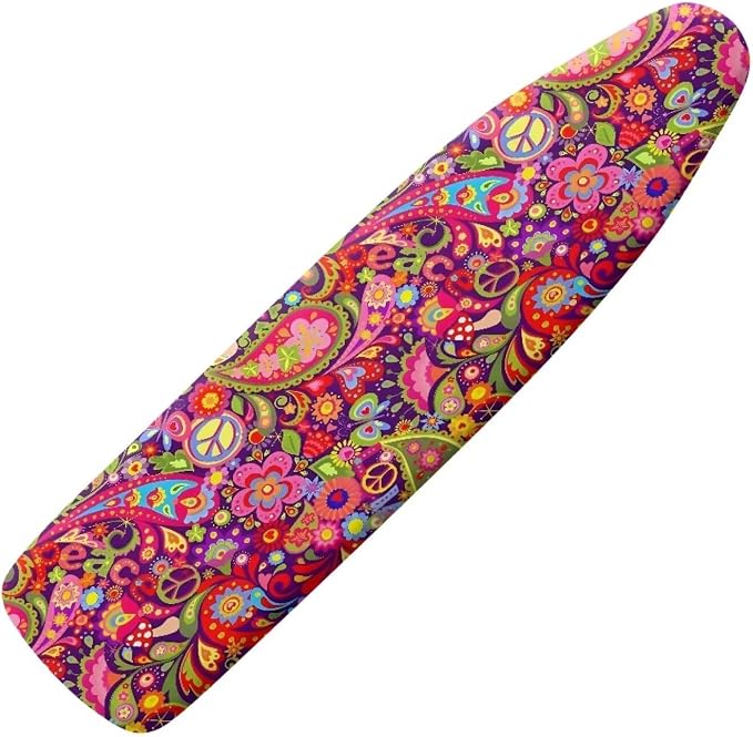 Hippie Peace Symbol Ironing Board Cover 18x58 Ironing Board Cover, Resist by PJHEQOXE
