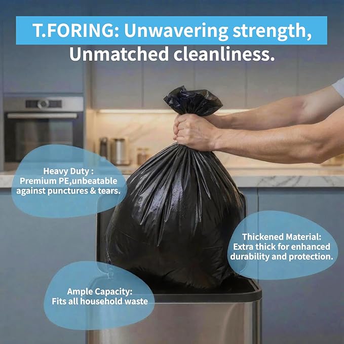 35-40 Gallon Trash Bags Unscented - Image 5