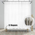 Barossa Design Clawfoot Tub Shower Curtain or Liner Frosted by BarossaDesign