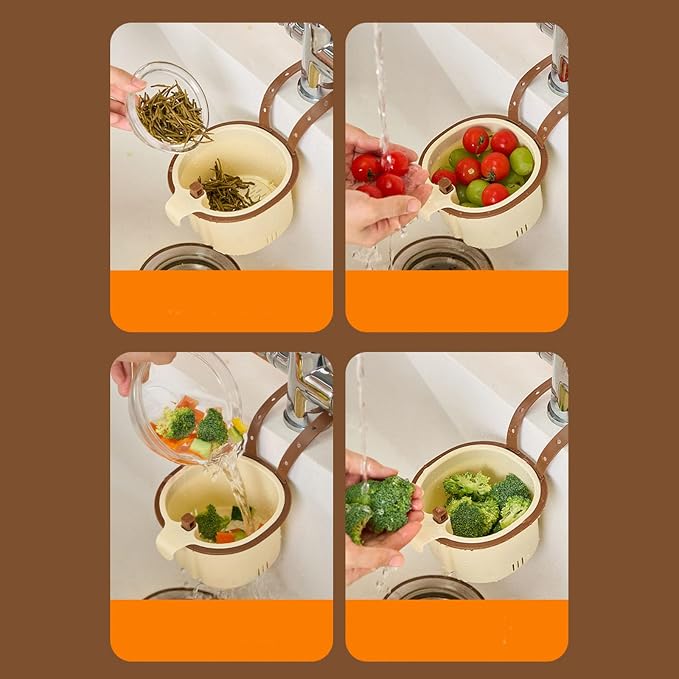 Hanging Sink Drain Basket, 2026 New Cactus Kitchen Sink Strainer Basket - Image 3