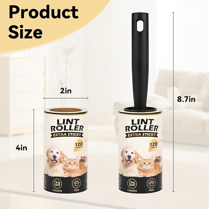 Extra Sticky Lint Roller Refills - Image 2