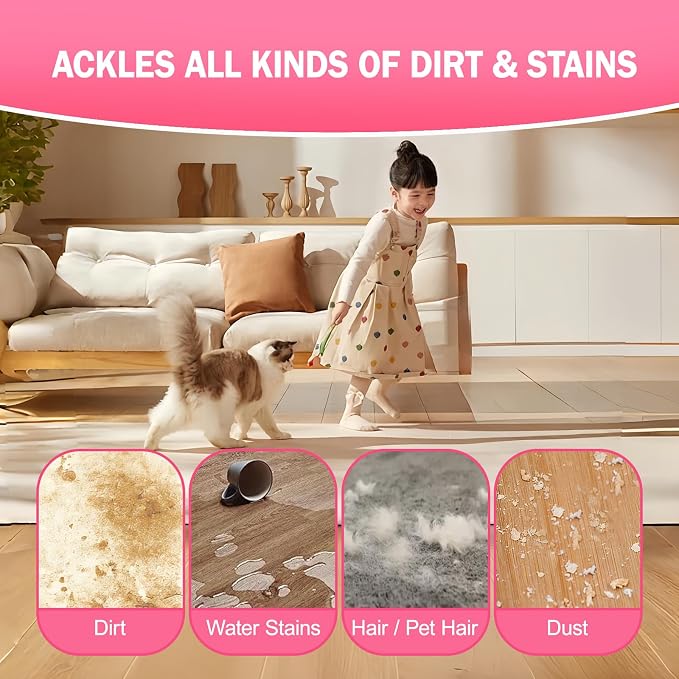 6 Pack Reusable Mop Pads Compatible - Image 6
