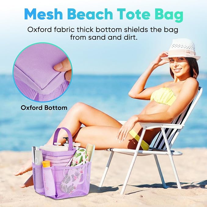 EUDELE Mesh Shower Caddy Portable - Image 6
