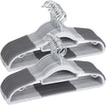 50 Pack Plastic Clothes Hangers, Space-Saving, Heavy Duty | ABS plastic by TIMMY