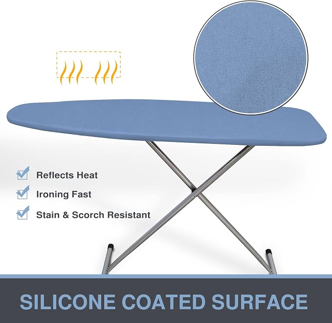 VividPaw Ironing Board Cover and Pad 18x49, Extra Wide, Thick Padding - Image 4