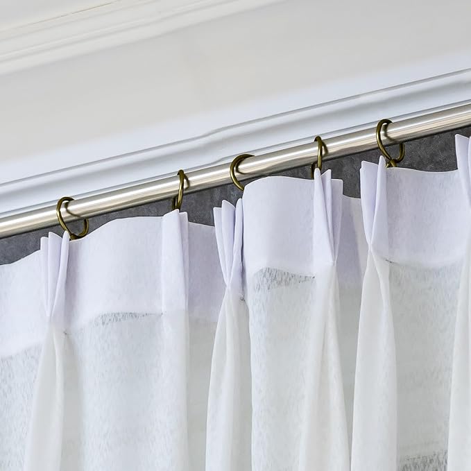 Hotop 30 Pcs Metal Curtain Rings - Image 7